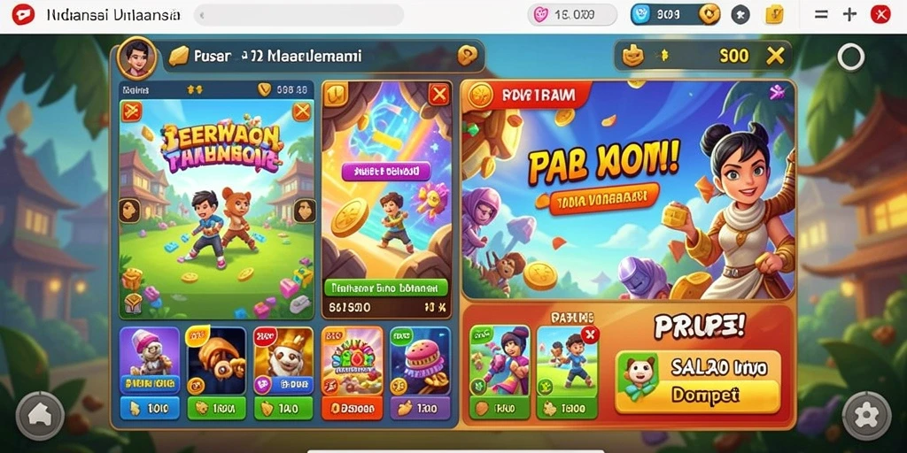Tampilan antarmuka yang menarik dan mudah digunakan.