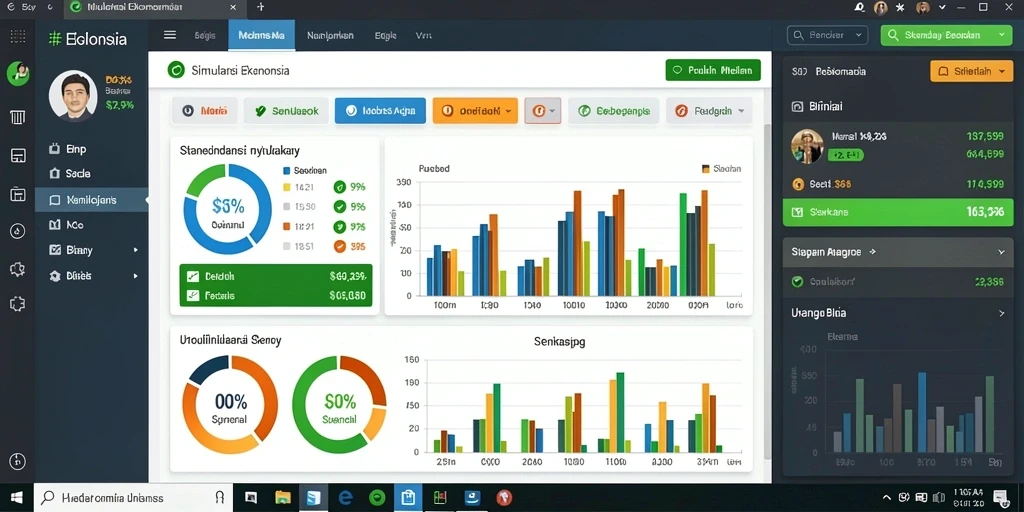 Tampilan antarmuka yang user-friendly dan menarik.