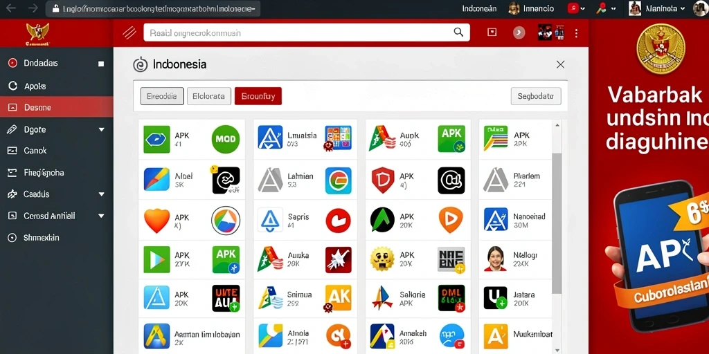 Tampilan antarmuka aplikasi yang bersih dan modern.