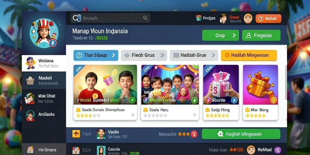 Tampilan antarmuka yang menarik dan mudah digunakan.