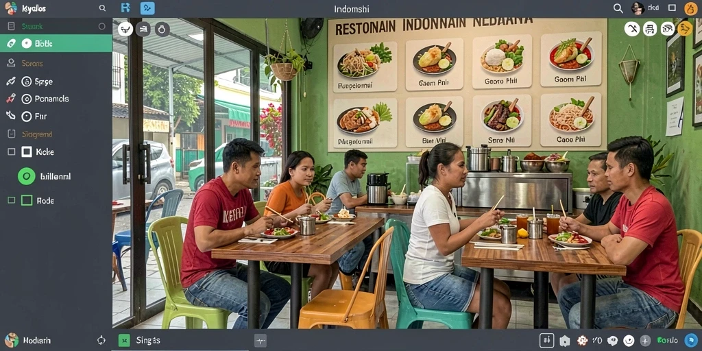 Tampilan antarmuka yang menarik dan user-friendly.