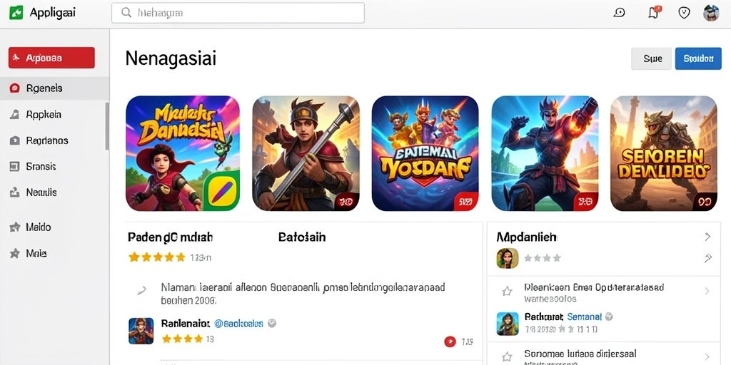 Tampilan awal yang menarik dan mudah dipahami.