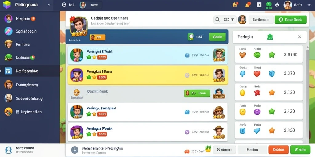 Tampilan awal yang menarik dan mudah dinavigasi.